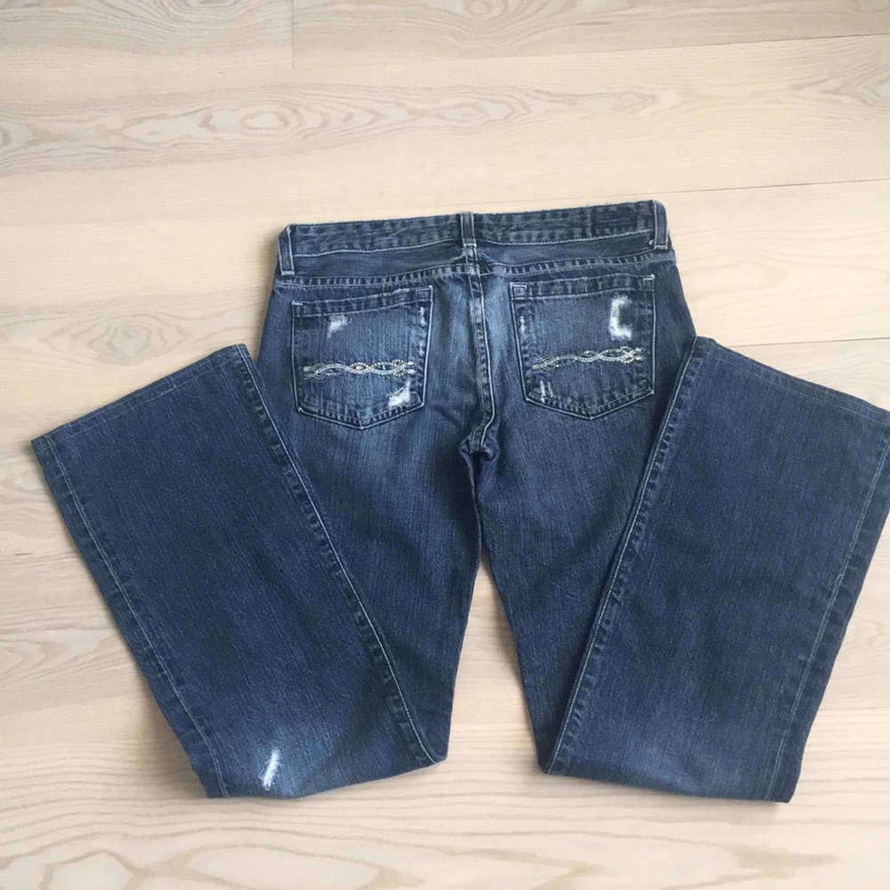 IMMORTALITY EUC Denim Jeans-29- Pckt Embellishment - Picture 3 of 11